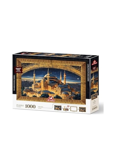 Ayasofya 1000 Parça Çerçeveli Puzzle