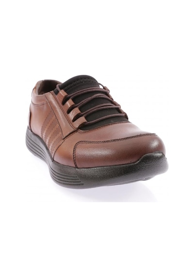 Dgn 1045-23y Kadin Dolgu Taban Lastik Bağcikliı Comfort Ayakkabi 1045-1506-R1755 Taba