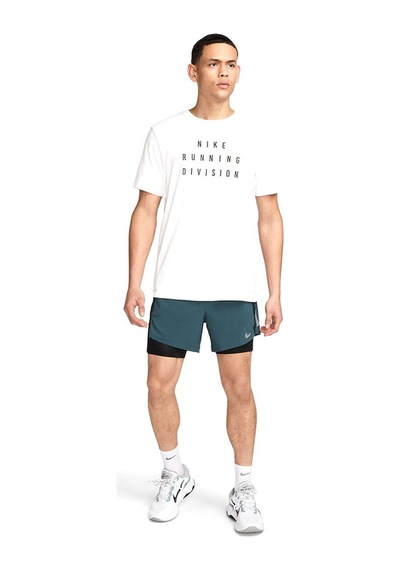 Nike Dri-fit Erkek Yeşil Koşu Şort Dx0841-309 Yeşil