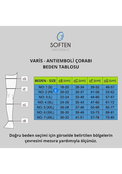 Diz Altı Çorabı Orta Basınç Ccl-2 Burnu Açık Ten Rengi Çift