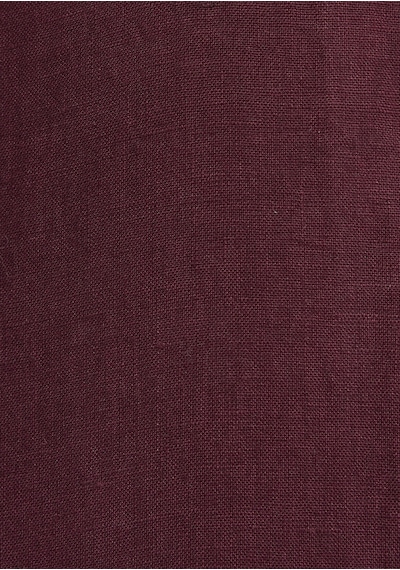 Mavi - Kısa Kollu Bordo Keten Gömlek 0211962-70426