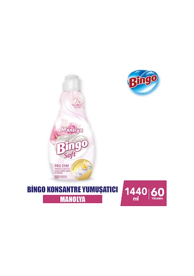 Soft Konsantre Çamaşır Yumuşatıcısı Manolya 1440 Ml X 6 Adet Diğer