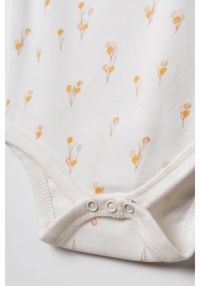 Babycosy Organic Wear Bebek 2li Askılı Zıbın Body %100 Organik Pamuk - Bebek Ve Yenidoğan Serisi - Csy3050 Ekru