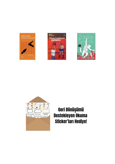 Everest Açıkhava 2 - Martha İle Hanwell + İmza Toplayan Adam + İnci Gibi Dişler + Okuma Sticker'ları
