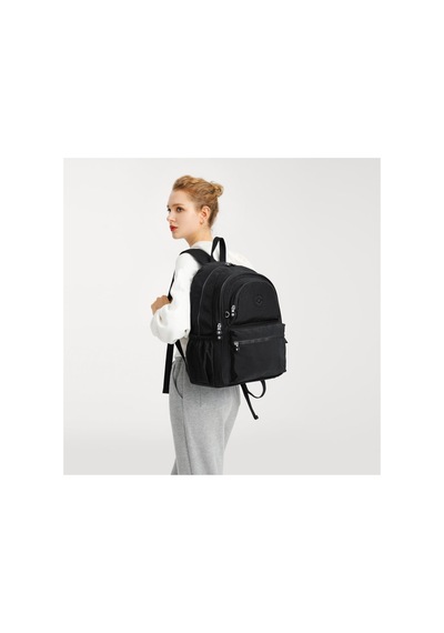 Smart Bags Büyük Boy Sırt Çantası Krinkıl Kumaş 1050-127 Desen Siyah/beyaz