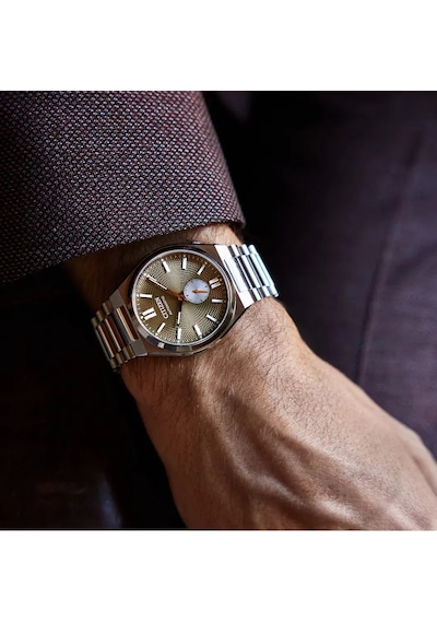 Citizen Tsuyosa Small Second Nk5010-51x Otomatik Erkek Kol Saati Metalik Gri