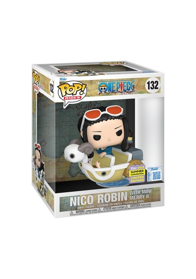 Pop One Piece Pop Rides Deluxe Nico Robin With Mini Merry Iı 132