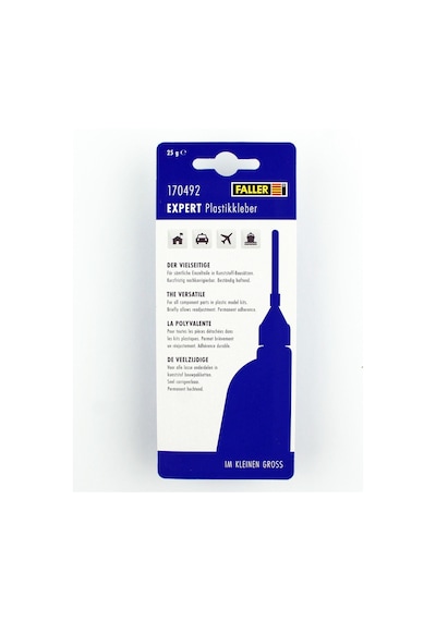 Faller 170492 Expert İğne Uclu Plastik Yapıştırıcısı, 25 Gram