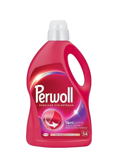 Perwoll Hassas Bakım Sıvı Çamaşır Deterjanı Renkli Yenileme 4 x 2970 ML  200 Yıkama