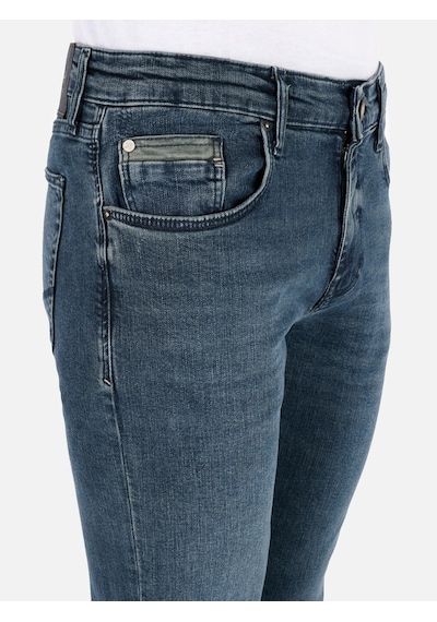 Colin's Colins 041 Danny Dar Kesim Düşük Bel Dar Paça Mavi Erkek Pantolon Cl1071331 Denim
