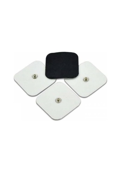 Çıtçıtlı Tens Pedi. Çıt Çıtlı Elektrod 5Cmx5Cm 4'Lü 4 Paket