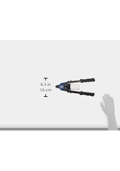 Astro 1423 Ağır Hizmet Tipi El Perçin Makinesi, 33 Cm Uzunluk