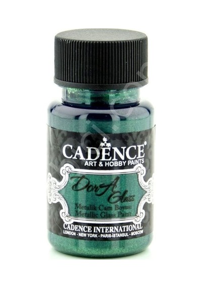 Cadence Dora Glass Cam ve Porselen Boyası - 3141 Zümrüt Yeşili
