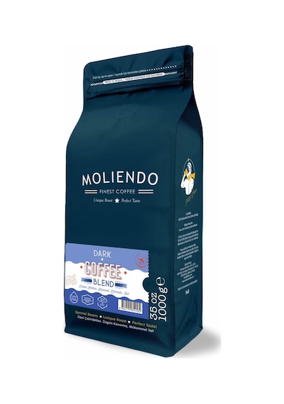 Moliendo Dark Coffee Blend Çekirdek Kahve 1 KG