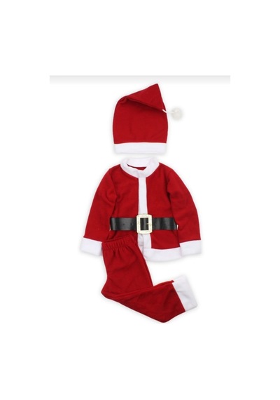 Pazarız Unisex Noel 3'lü Takım Kırmızı