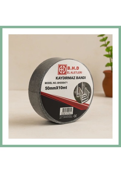 Bşkvirgo Kaydırmaz Bant 50 Mm X 10 M Siyah Bsk2026