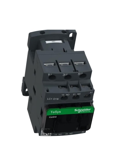 Schneider Electric Tesys D Lc1D18M7 1Na+1Nk 7.5Kw 3P 18A 220Vac Güç Kontaktörü