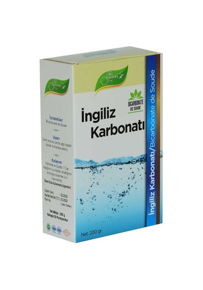 Yenilebilir İngiliz Karbonatı Bicarbonate De Soude 200 Gr - Uxfo-346976
