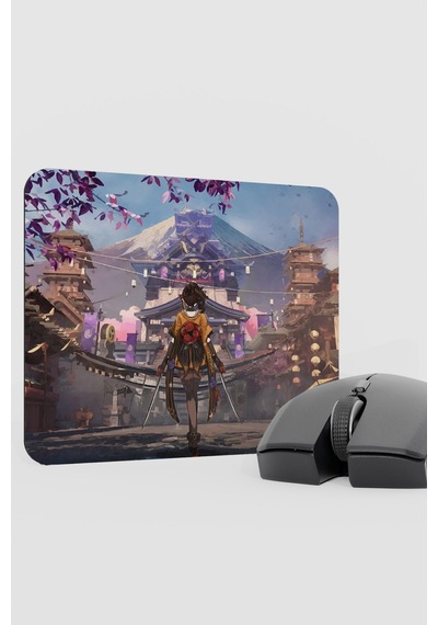 Chiori Genshin Impact Anime Gacha V3 - 22x18 Gaming Mouse Pad Fare Altlığı