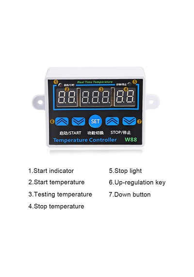 Dijital Termostat 220V Kuluçka Buzdolabı Termostat Thr316