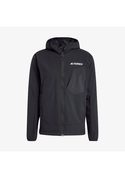 Adidas Terrex Xperior Erkek Siyah Koşu Ceket - Iw9443