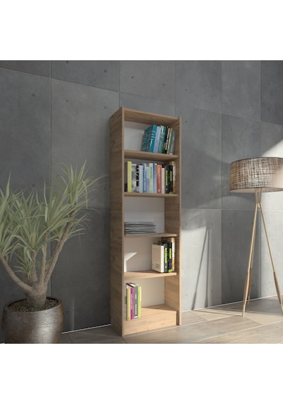Kitaplık Kuta Flat56 Kitaplık Kütüphane Çok Amaçlı Dolap (422108991)