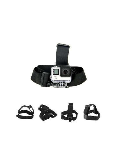 Eylem Kamera Başı Kayış Montajı Spor Kam Kask Uyumlu Gopro Kahraman 3 4 Hd 2 Çok Renkli