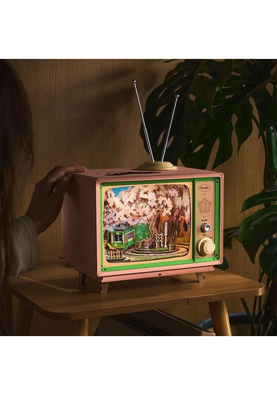 Rolife Amt02 Tv Görünümlü Müzik Kutusu Sakura Dreamy Tour Dıy Minyatür Maket Model Seti Ahşap 3d Wooden Puzzle 3d Model Kit Detaylı Dekoratif Hobi Seti Ahşap Maket Rolife Amt02 Tv Görünümlü Müzik Kutusu Sakura Dreamy Tour Dıy Minyatür Maket Model Seti Ahşap 3d Wooden Puzzle 3d Model Kit Detaylı Dekoratif Hobi Seti Ahşap Maket