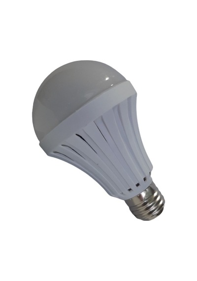 Şarjlı Led Ampul 9W Beyaz Işık E27 Duy Şarjlı Ampul