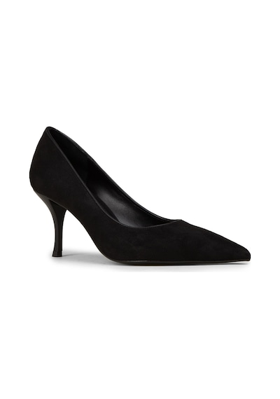 Deery Kadın Siyah Süet Sivri Burun Stiletto - V4045zsyhm01 siyah