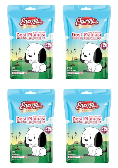 Energy Dost Köpek Maması 4 x 125 G