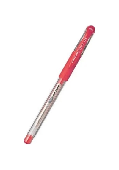 Uni-ball Signo Dx Um-151 Kırmızı Jel Kalem 0.7 Mm - 12 Adet Toptan Paket