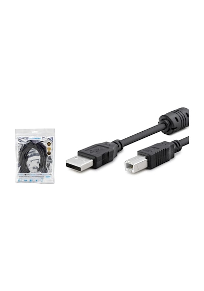 Hadron Hdx7507 Usb Prınter Kablosu 5m Siyah