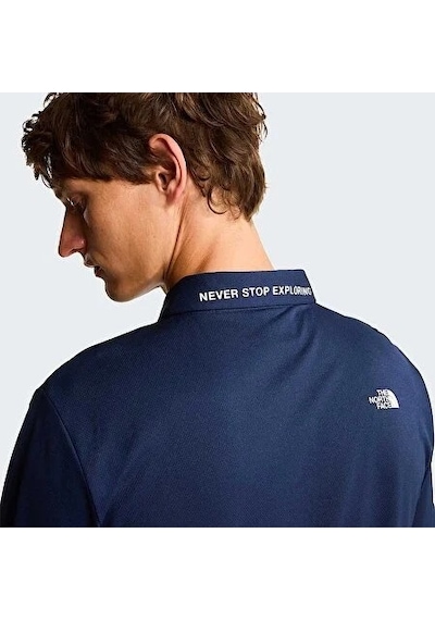 The North Face New Tanken Erkek Polo T-shirt Nf0a8cru8k21 Lacivert