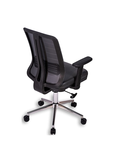 Ofisbazaar Up Deri Çalışma Koltuğu Ergonomik Şef Ve Toplantı Koltuğu Martin 06- Gri Deri Gri Ofisbazaar Up Deri Çalışma Koltuğu Ergonomik Şef Ve Toplantı Koltuğu Martin 06- Gri Deri Gri