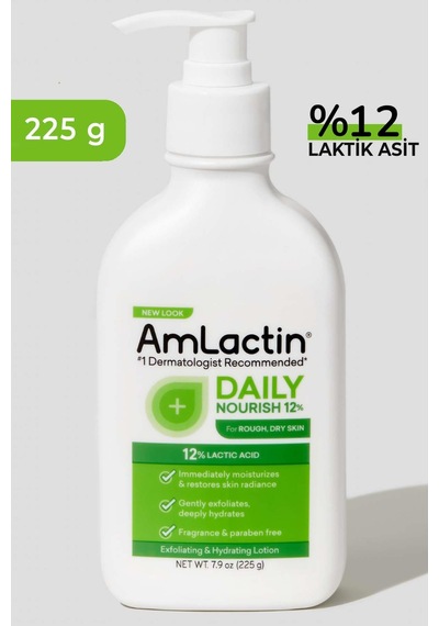 Amlactin 12% Lactic Acid Günlük Besleyici Losyon 225 G