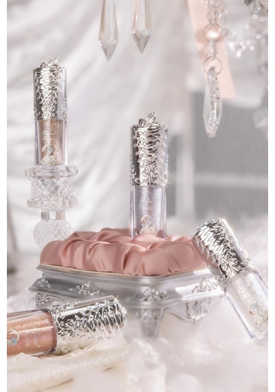 Flower Knows Swan Ballet Liquid Eyeshadow Blossom Işıltılı Göz Farı 05 Cracking Crystal 4