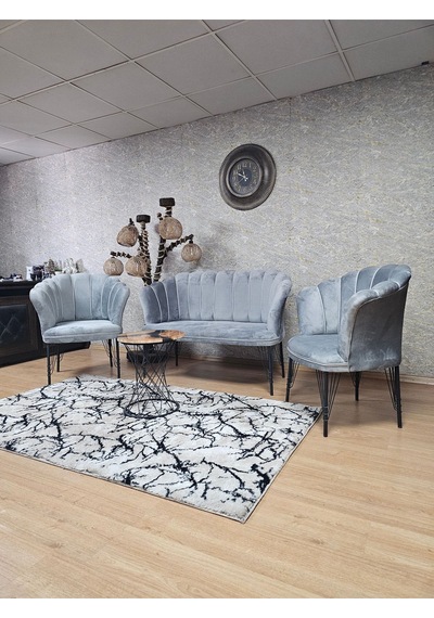 Zafir Siyah Boyalı Tel Ayak Papatya Çay Seti Koltuk Takımı , Balkon, Salon, Ofis, Cafe Koltuk Takımı Gri Zafir Siyah Boyalı Tel Ayak Papatya Çay Seti Koltuk Takımı , Balkon, Salon, Ofis, Cafe Koltuk Takımı Gri
