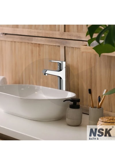 Nsk Visia Plus Yüksek Çanak Lavabo Bataryası - Krom N3012702 Parlak Krom