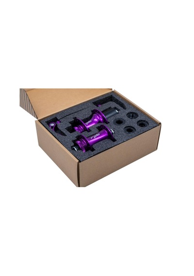 Raptor Ön Arka Göbek Seti 32 Delik Centerlock Disk Mor