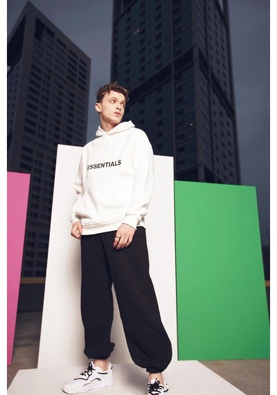 Tarzsokak Unisex Beyaz Essentials Sweatshirt Trndz204