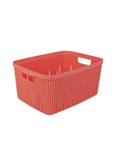 Herevin Her161372-163 Çok Amaçlı Plastik Pembe Sepet 13 L