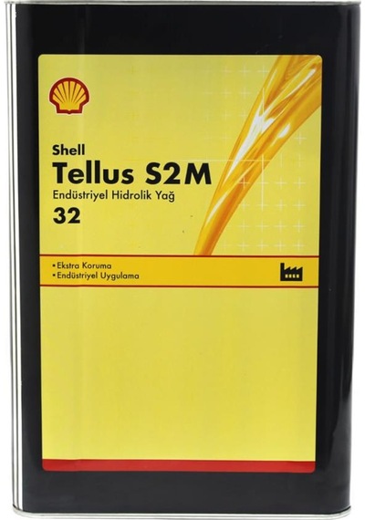 Shell Tellus S2M 32 Yüksek Performanslı Hidrolik Sistem Yağ 15 KG