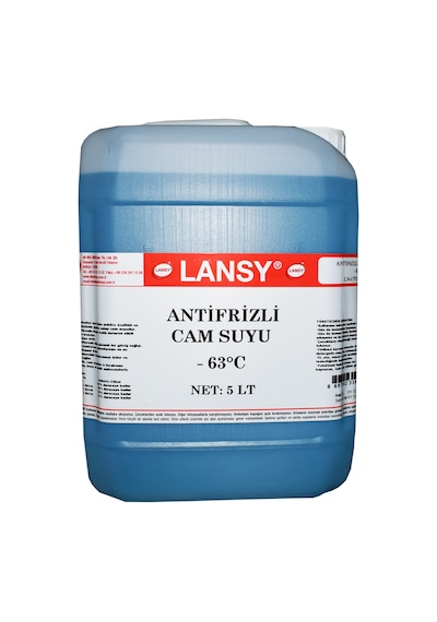 Lansy Antifrizli Cam Suyu 5 Lt - 63 Derecec