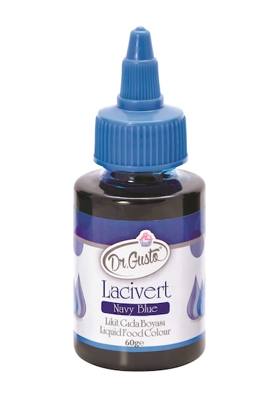 Dr. Gusto Sıvı Gıda Boyası Lacivert 60 G