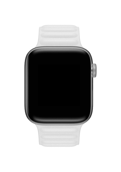 Newface - 331 - Apple Watch Uyumlu 42mm Loop Kordon - Csmo-tex - - Beyaz