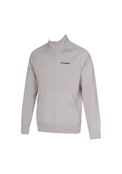 Hummel Levon Zıp Jacket Erkek Fermuarlı Hırka 921678 Gri