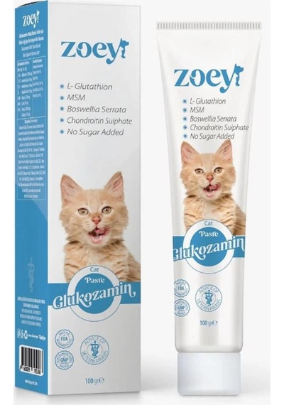 Zoey Glukozamin Paste Kediler İçin Eklem Sağlığını Desteleyen Malt 100 G Zoey Glukozamin Paste Kediler İçin Eklem Sağlığını Desteleyen Malt 100 G