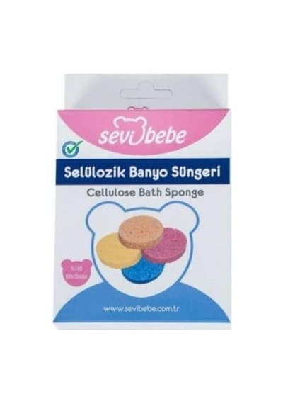Selülozik Banyo Süngeri Pembe