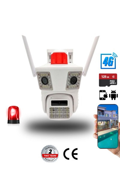 Um-45aı 4g 10x Zoom 360 Kamera